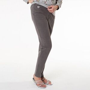 Quacker Factory DreamJeannes Back Pocket Jeggings Grey Size SMALL TALL NEW